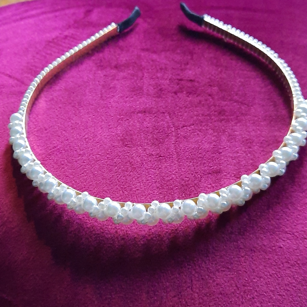 Pearls head band